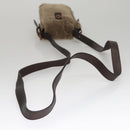 CELINE Shoulder Bag Mouton Beige Auth 108155-7