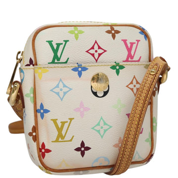 LOUIS VUITTON Monogram Multicolor lift Shoulder Bag White M40055 LV Auth 108156
