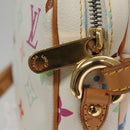 LOUIS VUITTON Monogram Multicolor lift Shoulder Bag White M40055 LV Auth 108156-10