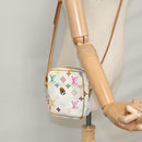 LOUIS VUITTON Monogram Multicolor lift Shoulder Bag White M40055 LV Auth 108156-22