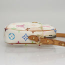LOUIS VUITTON Monogram Multicolor lift Shoulder Bag White M40055 LV Auth 108156-3