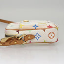 LOUIS VUITTON Monogram Multicolor lift Shoulder Bag White M40055 LV Auth 108156-4