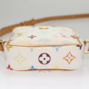 LOUIS VUITTON Monogram Multicolor lift Shoulder Bag White M40055 LV Auth 108156-5