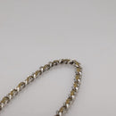 CHANEL Chain Shoulder Bag Lamb Skin Gold CC Auth 108166-14