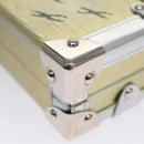 LOUIS VUITTON Epi Metallic Petite Mar Bag Silver Gold M54652 LV Auth 108234-14