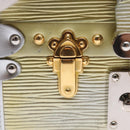 LOUIS VUITTON Epi Metallic Petite Mar Bag Silver Gold M54652 LV Auth 108234-17