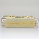 LOUIS VUITTON Epi Metallic Petite Mar Bag Silver Gold M54652 LV Auth 108234-7