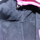 LOEWE Hand Bag Leather Pink Silver Auth 108259-19