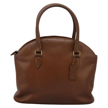 Coach Hand Bag Leather 2Set Brown Wine Red Auth 108263 - 0