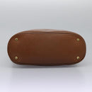 Coach Hand Bag Leather 2Set Brown Wine Red Auth 108263-6