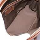 Coach Hand Bag Leather 2Set Brown Wine Red Auth 108263-8