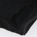 FENDI Zucca Canvas Hand Bag Black Auth 108264-16