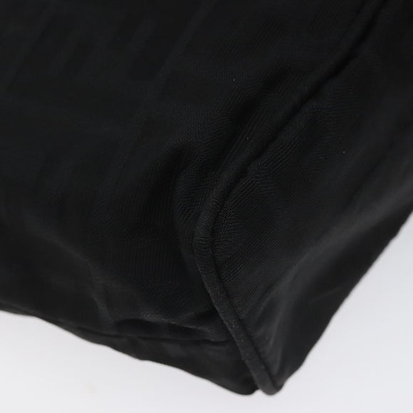 FENDI Zucca Canvas Hand Bag Black Auth 108264