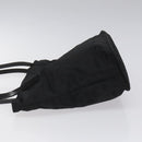 FENDI Zucca Canvas Hand Bag Black Auth 108264-4