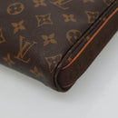 LOUIS VUITTON Monogram Trotteur Beaubourg Shoulder Bag M97037 LV Auth 108297A-14