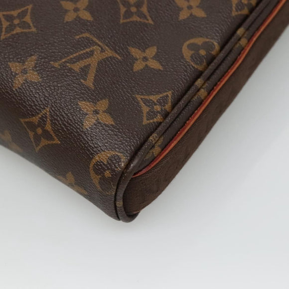LOUIS VUITTON Monogram Trotteur Beaubourg Shoulder Bag M97037 LV Auth 108297V