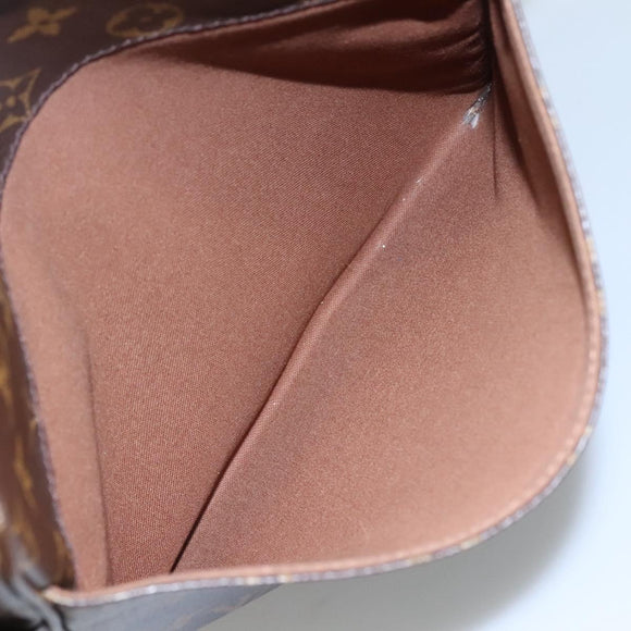 LOUIS VUITTON Monogram Trotteur Beaubourg Shoulder Bag M97037 LV Auth 108297A