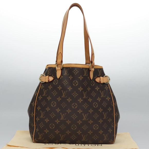 LOUIS VUITTON Monogram Batignolles Vertical Tote Bag M51153 LV Auth 108298A