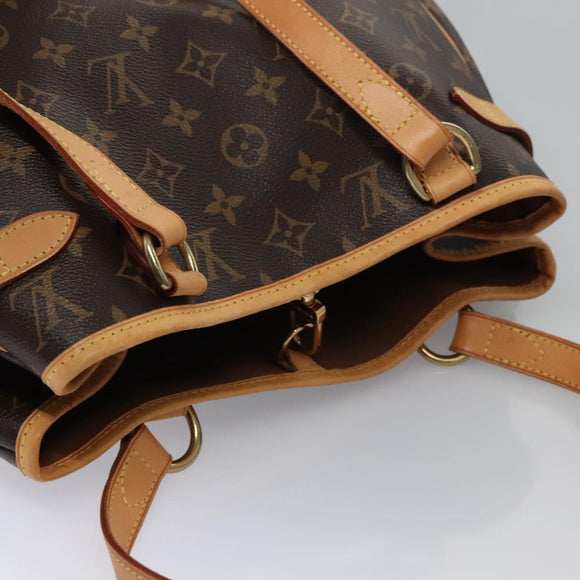 LOUIS VUITTON Monogram Batignolles Vertical Tote Bag M51153 LV Auth 108298A