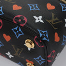 LOUIS VUITTON Monogram Game On Vanity PM Handtasche Noir M57482 LV Auth 108299SM-17