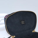 LOUIS VUITTON Monogram Game On Vanity PM Handtasche Noir M57482 LV Auth 108299SM-22