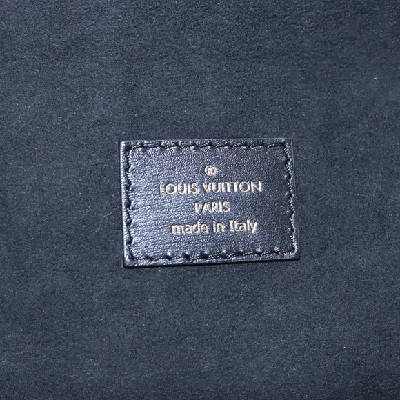LOUIS VUITTON Monogram Game On Vanity PM Handtasche Noir M57482 LV Auth 108299SM