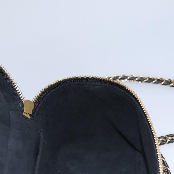 LOUIS VUITTON Monogram Game On Vanity PM Handtasche Noir M57482 LV Auth 108299SM