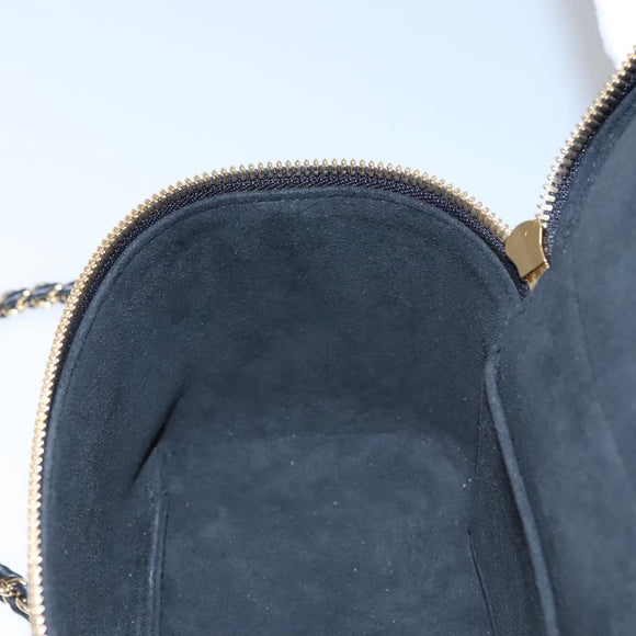 LOUIS VUITTON Monogram Game On Vanity PM Handtasche Noir M57482 LV Auth 108299SM