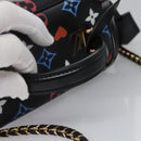 LOUIS VUITTON Monogram Game On Vanity PM Handtasche Noir M57482 LV Auth 108299SM-7