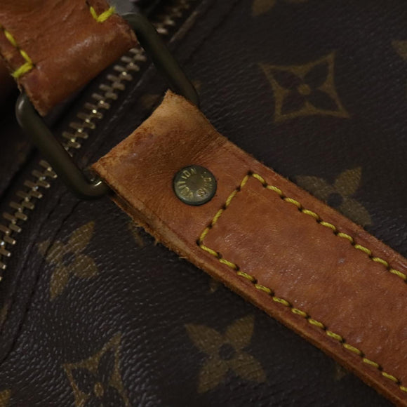 LOUIS VUITTON Monogram Keepall Bandouliere 60 Boston Bag M41412 LV Auth 108317