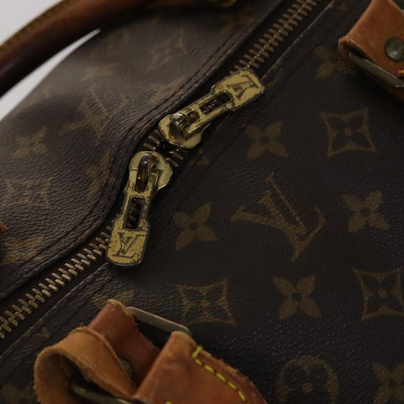 LOUIS VUITTON Monogram Keepall Bandouliere 60 Boston Bag M41412 LV Auth 108317