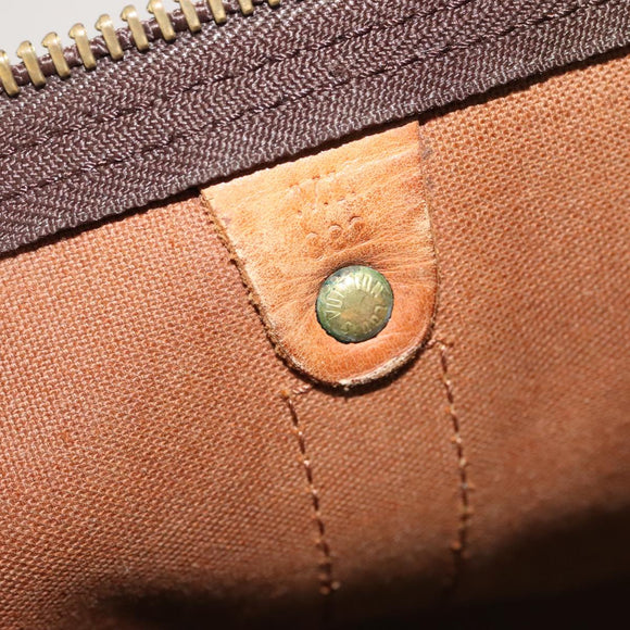 LOUIS VUITTON Monogram Keepall Bandouliere 60 Boston Bag M41412 LV Auth 108317