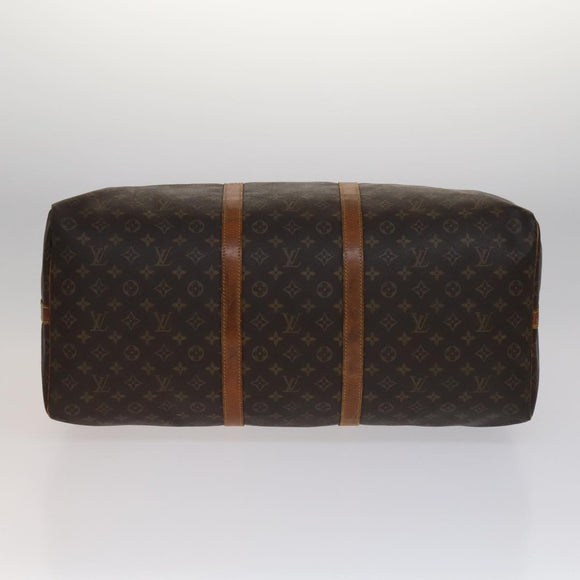 LOUIS VUITTON Monogram Keepall Bandouliere 60 Boston Bag M41412 LV Auth 108317