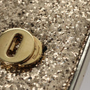 Salvatore Ferragamo Shoulder Bag Sequin 2way Gold Auth 108329-10
