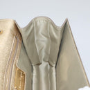 Salvatore Ferragamo Shoulder Bag Sequin 2way Gold Auth 108329-22