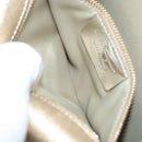Salvatore Ferragamo Shoulder Bag Sequin 2way Gold Auth 108329-25