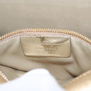 Salvatore Ferragamo Shoulder Bag Sequin 2way Gold Auth 108329-12