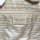 PRADA Shoulder Bag Nylon Pink Beige Silver Auth 108330-19