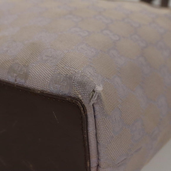 GUCCI GG Canvas Tote Bag Purple 31244 Auth 108341