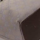 GUCCI GG Canvas Tote Bag Purple 31244 Auth 108341-16