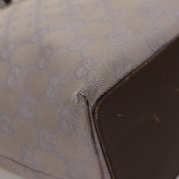 GUCCI GG Canvas Tote Bag Purple 31244 Auth 108341