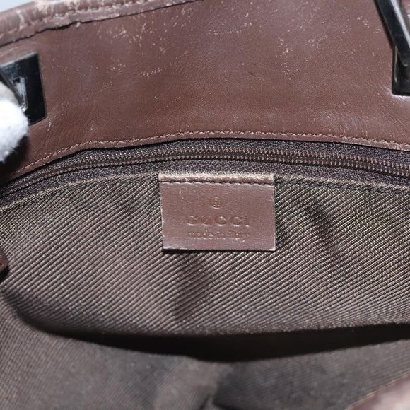 GUCCI GG Canvas Tote Bag Purple 31244 Auth 108341