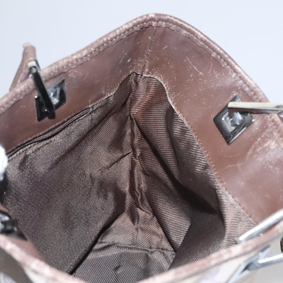 GUCCI GG Canvas Tote Bag Purple 31244 Auth 108341