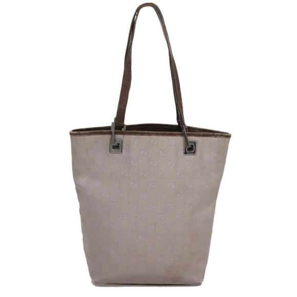 GUCCI GG Canvas Tote Bag Purple 31244 Auth 108341