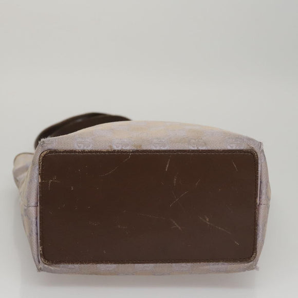 GUCCI GG Canvas Tote Bag Purple 31244 Auth 108341