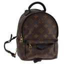 LOUIS VUITTON Monogram Palm Springs MINI Backpack M44873 LV Auth 108350-1