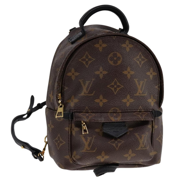 LOUIS VUITTON Monogram Palm Springs MINI Backpack M44873 LV Auth 108350