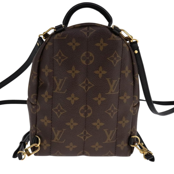 LOUIS VUITTON Monogram Palm Springs MINI Backpack M44873 LV Auth 108350