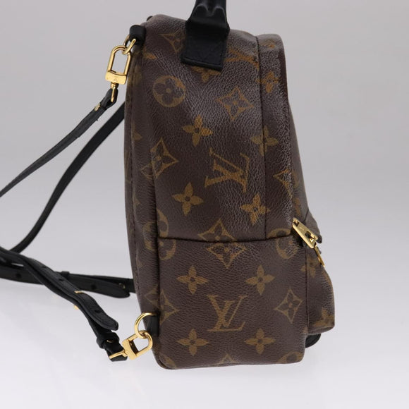 LOUIS VUITTON Monogram Palm Springs MINI Backpack M44873 LV Auth 108350