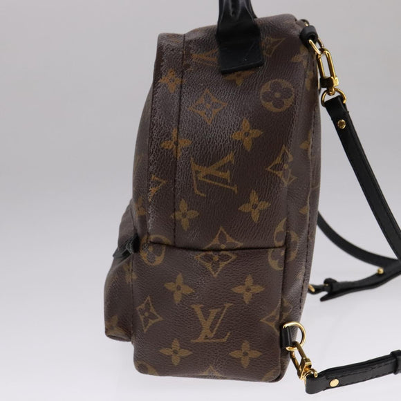 LOUIS VUITTON Monogram Palm Springs MINI Backpack M44873 LV Auth 108350